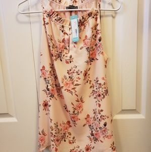 Brixton Ivy Kaddy braided halter blouse